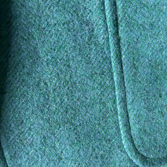 NWOT Talbots Teal Blue wool classic Blazer with gold buttons size 2 S-M - Picture 5 of 7